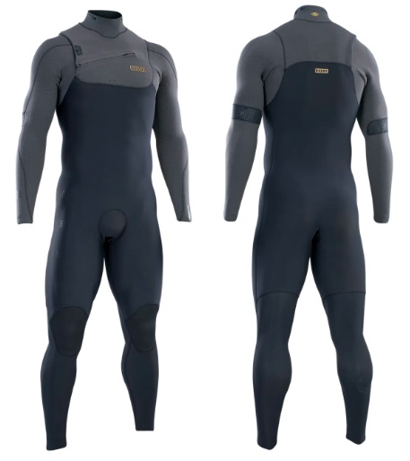 (image for) ION Seek Amp 5/4 Front Zip Wetsuit Black - Click Image to Close