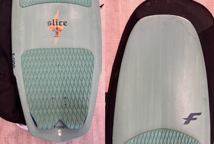 (image for) S/H F-ONE 2020 Slice 5'3" Hybrid Kitesurf Board and Foil Board